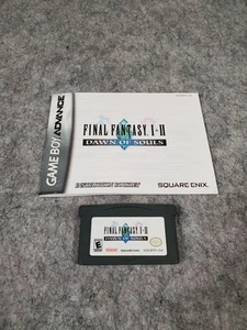 Final Fantasy I & II: Dawn of Souls (Game Boy Advance, GBA, 2004) mit Handbuch - Bild 1 von 8