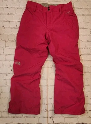 The North Face Snow Pants Kids Pink Hyvent skiing Outdoor winter Size L - Image 1 of 4