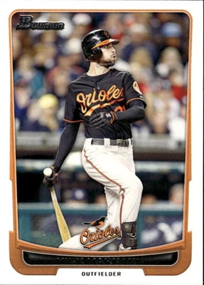 2012 Bowman #131 Nick Markakis [GOATCARDS] - Image 1 of 2