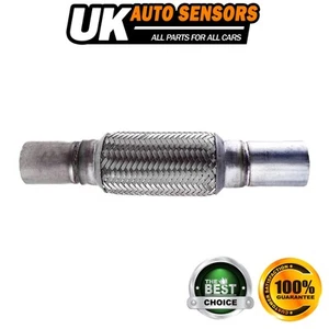 Flexible Exhaust Connector Long Ends with Inner Wall I/D 38mm L = 202mm - Picture 1 of 10