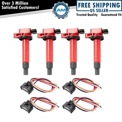 Ignition Coil Set Fits 2012-2017 Toyota Prius C - Изображение 1 из 4