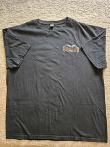 Hellbound Cycles Arizona Motorcycle Black SS Graphic Design T-Shirt, Size XL - Picture 1 of 5