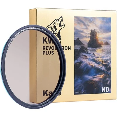Kase KW Revolution Plus Magnetic ND Filter 62 67 72 77 82 86 95 112mm - Image 1 of 4