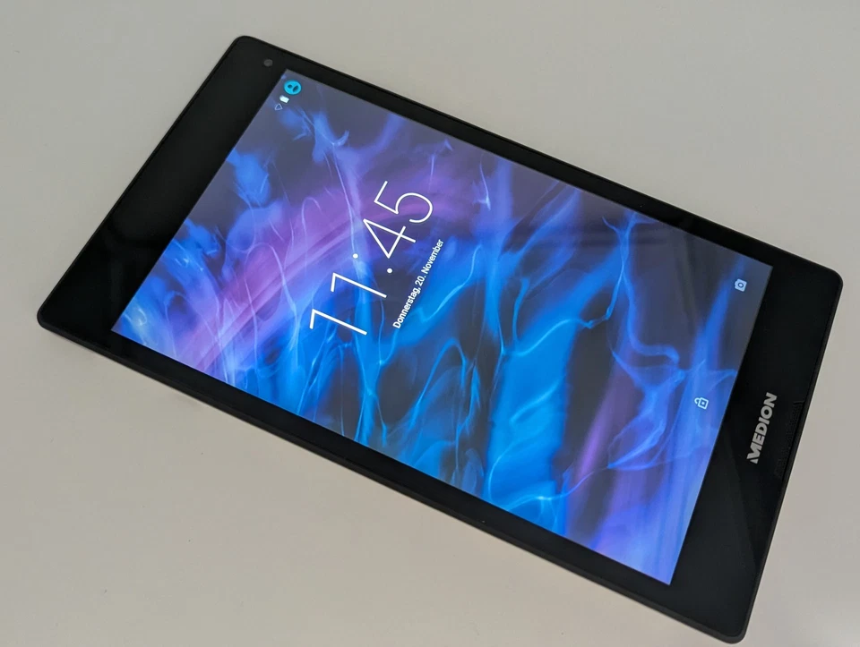 MEDION Lifetab P8311 8 Zoll 16GB Android Tablet Black/Silwer Schwarz MD 99443✅ - Bild 1 von 4