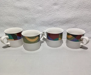 Studio Nova Impulse Coffee Tea Mugs Set of 4 Modern Design Y2262 - Picture 1 of 12