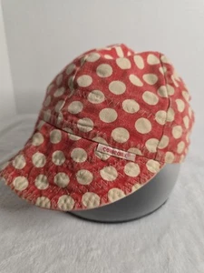 Comeaux Caps Reversible Welding Cap Red Polka Dot M/L - Picture 1 of 12