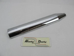 Harley-Davidson Genuine NOS Chrome 4" x 22 3-/8" Touring Muffler Heat Shield - Picture 1 of 7