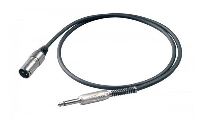 Proel BULK220LU10 Cavo Audio Jack Mono 6.3mm - XLR Maschio 10 mt - Immagine 1 di 1