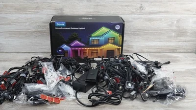 Govee H705E Permanent Outdoor Lights 2 - 100ft 72 LED Lights - black Version - Image 1 of 4