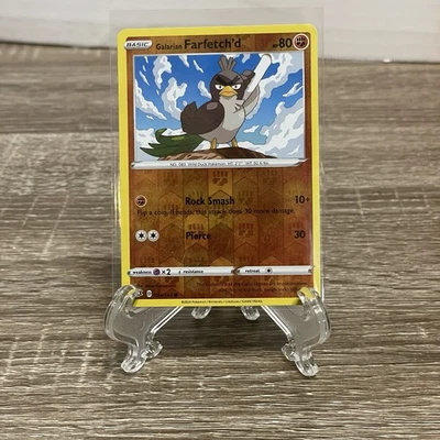 Galarian Farfetch'd 078/198 Swsh06: Sword & Shield - Chilling Reign Reverse Holo - Image 1 of 3