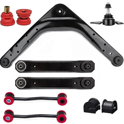 10PC Rear Control Arm Sway Bar Suspension Kit for 1999-2004 Jeep Grand Cherokee - Image 1 of 4