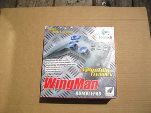 Logitech WingMan Rumblepad USB Controller USB Interface, Shake, Rattle, Roll NEW - Picture 1 of 4