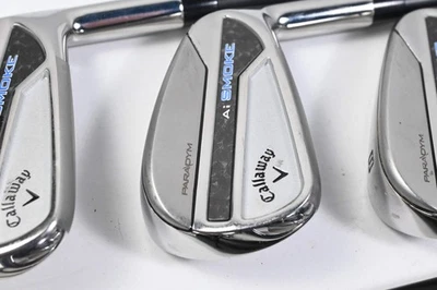 Callaway Paradym Ai Smoke Irons / 6-PW+GW / Regular Flex Cypher 2.0 60 Shafts - Image 1 of 4
