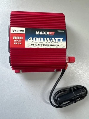 Vector MAXX SST 400W DC to AC Power Inverter - VEC024CA - NEW, No Box - Image 1 of 4