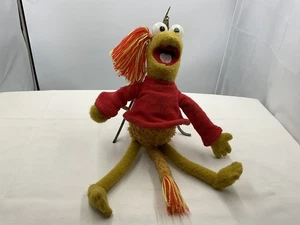 Vintage Fraggle Rock rot Tomy Plüschpuppe 1983 Jim Henson Original 15 Zoll - Bild 1 von 7