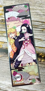 Zenitsu x Nezuko - #62 Pegatina Larga - Demon Slayer Kimetsu no Yaiba - Imagen 1 de 7