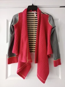 Matilda Jane 435 Make Believe Sleigh All Day Pullover Mädchen Größe 12 offene Strickjacke - Bild 1 von 7