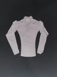 Nike Dri-Fit White/Black Longsleeve 2XL Form Fitting Pullover - Bild 1 von 4