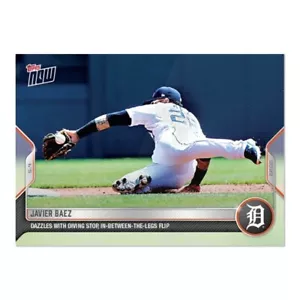 Javier Baez 2022 MLB Topps Now Card 126 2022 Detroit Tigers Preorder 397 PR Ttl - Picture 1 of 6