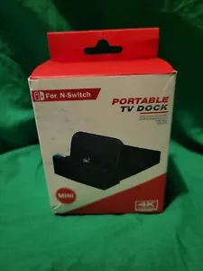 Portable Mini TV Docking Station Charging Stand Replacement for Nintendo Switch - Picture 1 of 4