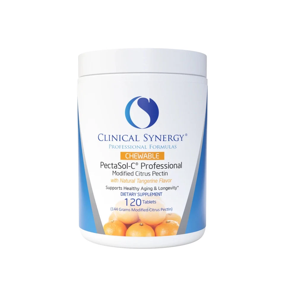 PectaSol-C专业咀嚼橘味120片 — 第 1/1 张图片