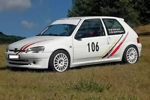 FULL SET PEUGEOT 106 RALLYE STICKER DECAL GRAPHICS KIT SF2 LNG - Bild 1 von 2