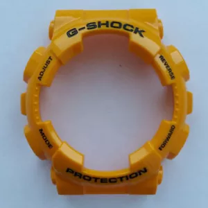 Casio Genuine Factory Replacement G Shock Bezel GA-100A-9A Yellow - Picture 1 of 3