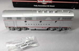 HO scale Intermountain Regal Line# 49617 BURLINGTON F3B powered locomotive CB&Q - Picture 1 of 13