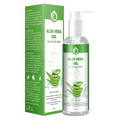 Aloe Vera Gel 100% Pur - Für Gesicht Haare Körper - Natürliche, Beruhigende Und - Bild 1 von 4