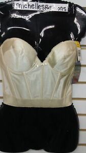 YOUTH CRAFT BUSTIER STRAPLESS LOW BACK  SATIN TRICOT   STYLE# 450