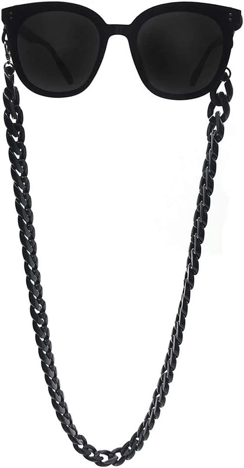 DECKER Acrylic Eyeglass Chain Sunglasses Holder Eyewear Retainer Strap Glasses