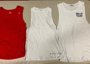 Soul Cycle S Soul Workout Tank T Shirt Sleeveless Lot Of 3 All NWOT - Picture 1 of 9