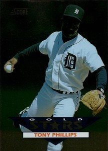 1994 Score Gold Stars #54 Tony Phillips