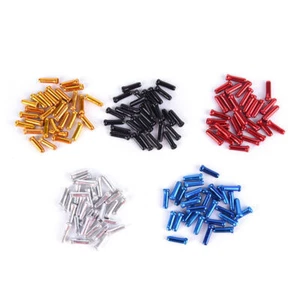 x20 Alloy Bike Cable End Caps Crimps Tips Ferrules for All Bikes & Cycles - Picture 1 of 7