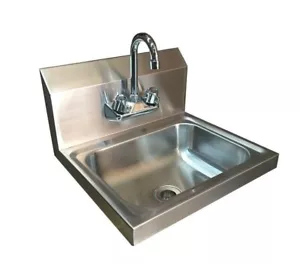 Hand Sink with Tap Stainless Steel For Kitchens Infernus brand NEW # JS 282 - Picture 1 of 8
