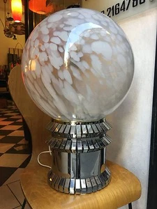 LAMPADA 60s MAZZEGA VETRO DESIGN MURANO GLASS TABLE LAMP - Picture 1 of 2
