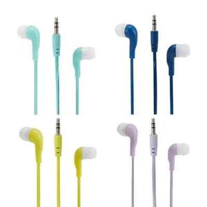 AUX Wired Earphones Headphones Headset Earbuds With Mic iPhone Android ASSORTED - Picture 1 of 7