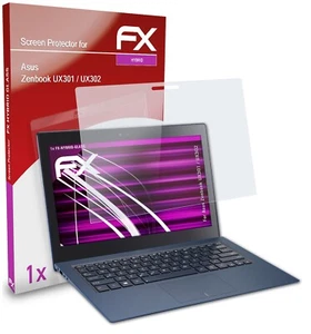 atFoliX Glass Protector voor Asus Zenbook UX301 / UX302 9H Beschermend pantser - Afbeelding 1 van 5