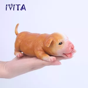 Mini Simulación Silicona Cachorro Tacto Real Cuerpo Completo Silicona Perro Niños Juguetes - Imagen 1 de 9