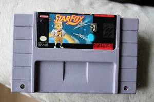 Star Fox  SNES Super Nintendo Game Starfox Tested Working & AUTHENTIC - Imagen 1 de 2