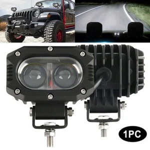 1PC 4Inch LED Work Light Bar Spot Pods Fog Offroad For ATV SUV Truck Boat - Foto 1 di 21