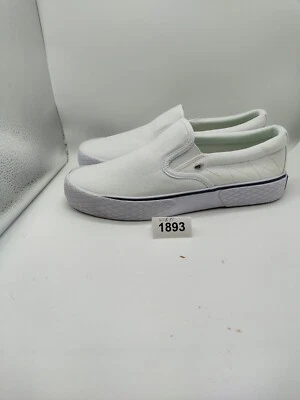 Zapatilla deportiva sin cordones British Knights Condor para hombre blanca/azul marino talla 8 #1893 Foto 1 de 4