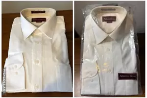 CAMISA DE VESTIR ADAMS ROW mezcla de algodón - aguja única a medida - ajuste regular - 16 32/33 - Imagen 1 de 9