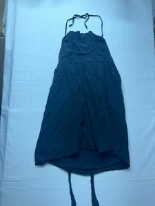XHILARATION Junior DRESS Halter top backless mesh back size M - Picture 1 of 4