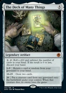 MTG - THE DECK OF MANY THINGS - Adventures (M) - Bild 1 von 1