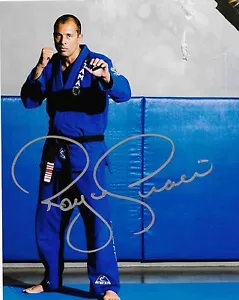 Foto autografiada de Royce Gracie 8x10 (reproducción) - Imagen 1 de 1