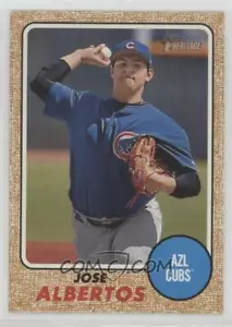 (10) card lot Jose Albertos 2017 Topps Heritage Minors Rookie Card Cubs - Picture 1 of 1