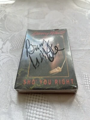 Barry White Sho’ You Right Signed And Sealed Cassette Single - Image 1 of 2