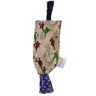 Dog Poop Bag Holder Clip On Leash Attachment  - Fabric Poo Waste Scooper Gift 