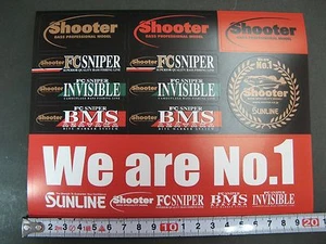 SUNLINE Original Sticker x 2 sheets - Picture 1 of 2